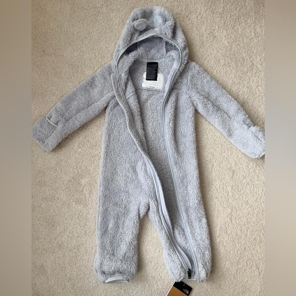 The North Face Baby Bear One Piece in Dusty Periwinkle - Picture 11 of 16